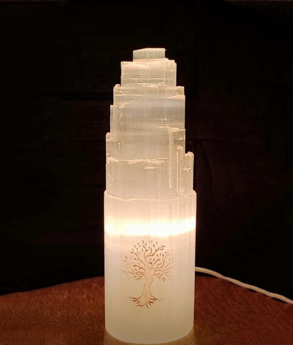 Lampade di Selenite